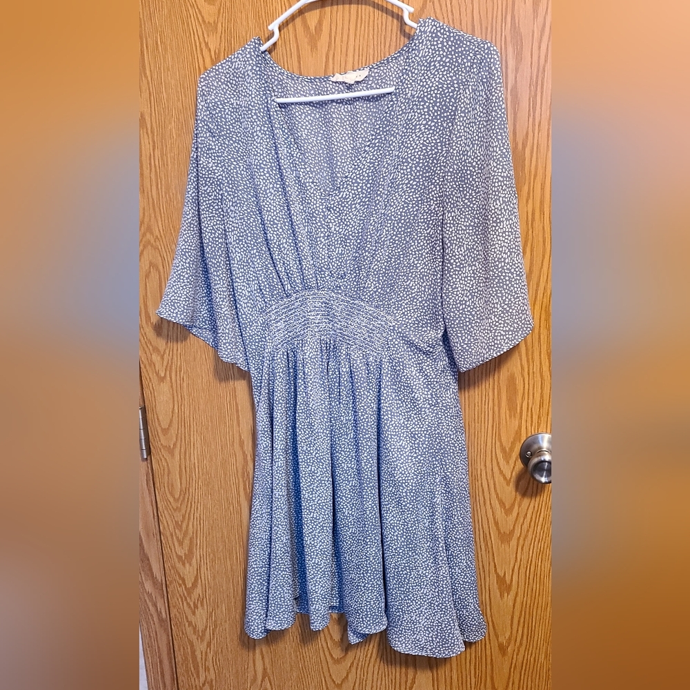 Light Blue Mini Dress